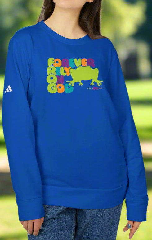 adidas Unisex Fleece Crewneck Sweatshirt FROG Frog by Frog Geeks