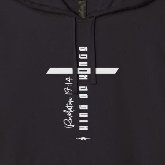 adidas Unisex Fleece Hoodie King of Kings by Frog Geeks