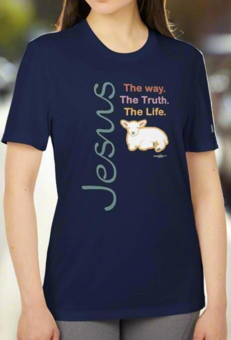 adidas Unisex Sport T-shirt Jesus by Frog Geeks