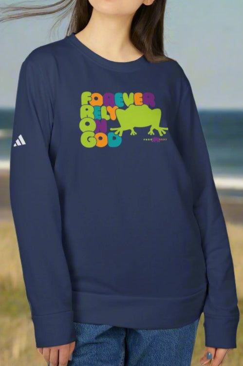 adidas Unisex Fleece Crewneck Sweatshirt FROG Frog by Frog Geeks