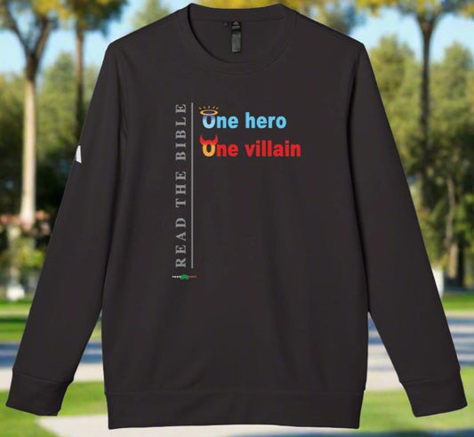 adidas Unisex Fleece Crewneck Sweatshirt One Hero by Frog Geeks