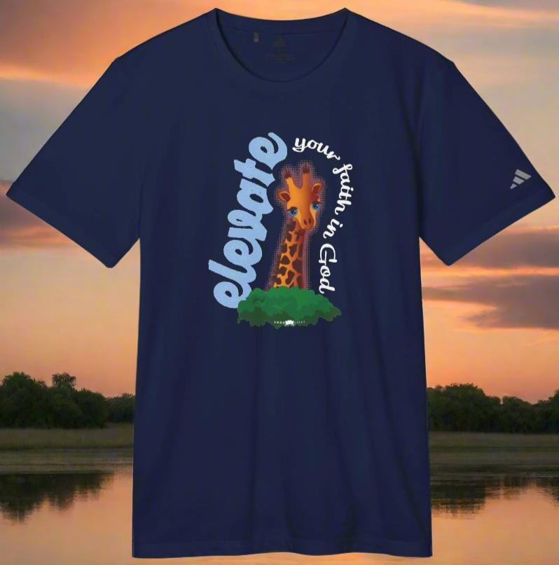 adidas unisex Sport T-shirt elevate design by Frog Geeks