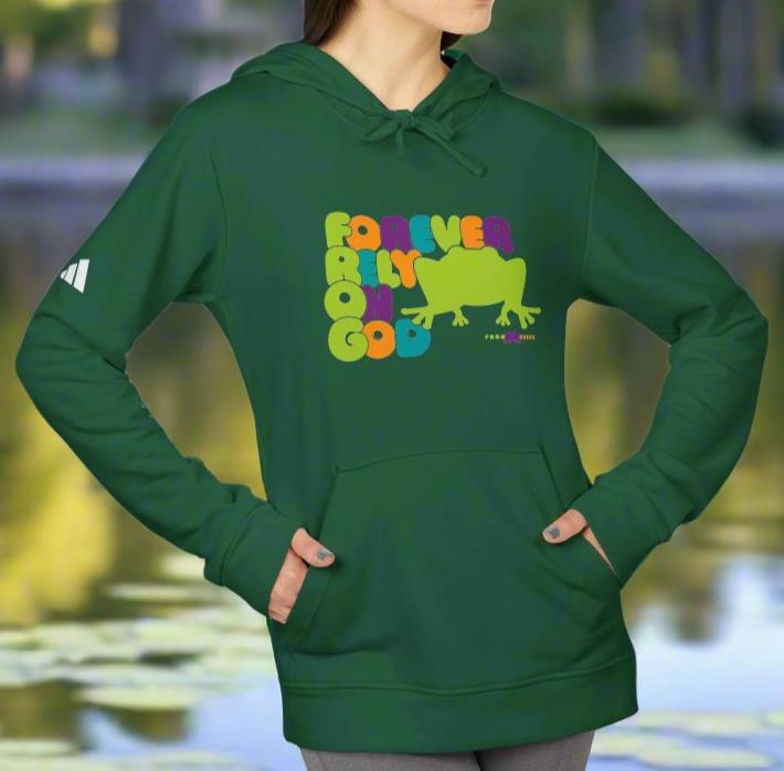 adidas Unisex Fleece Hoodie FROG Frog by Frog Geeks