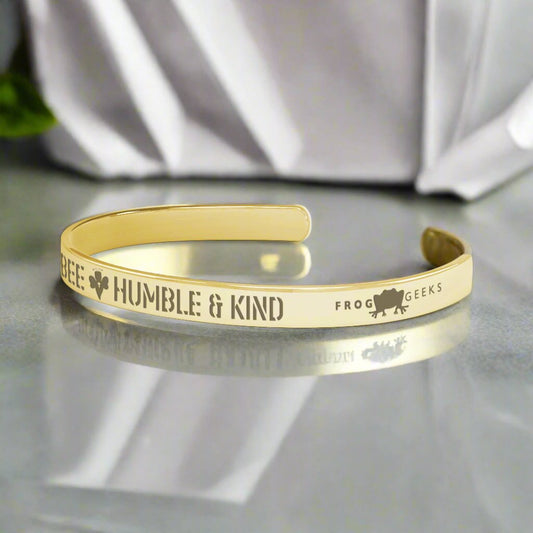 Always BEE Humble & Kind Bracelet by Frog Geeks