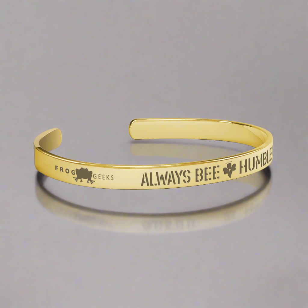 Always BEE Humble & Kind Bracelet by Frog Geeks