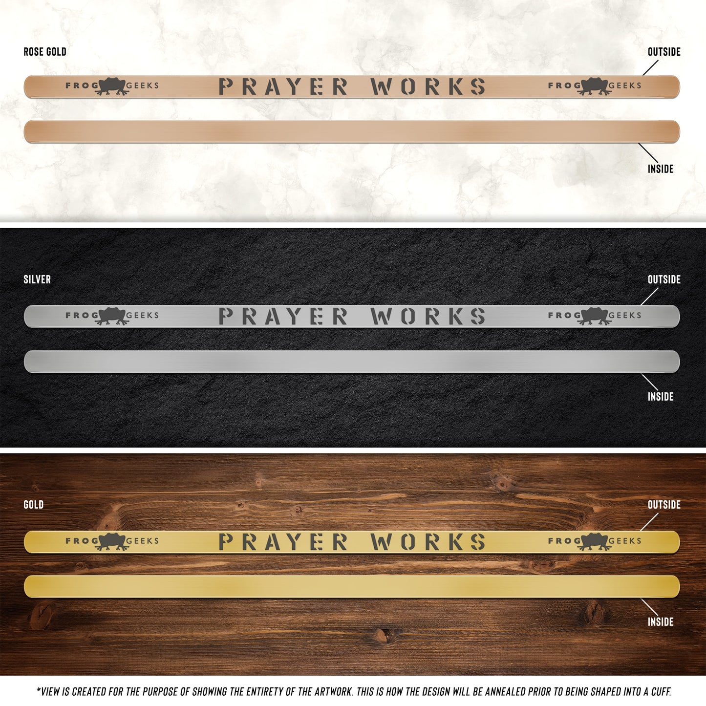 Prayer Works Bracelet by Frog Geeks