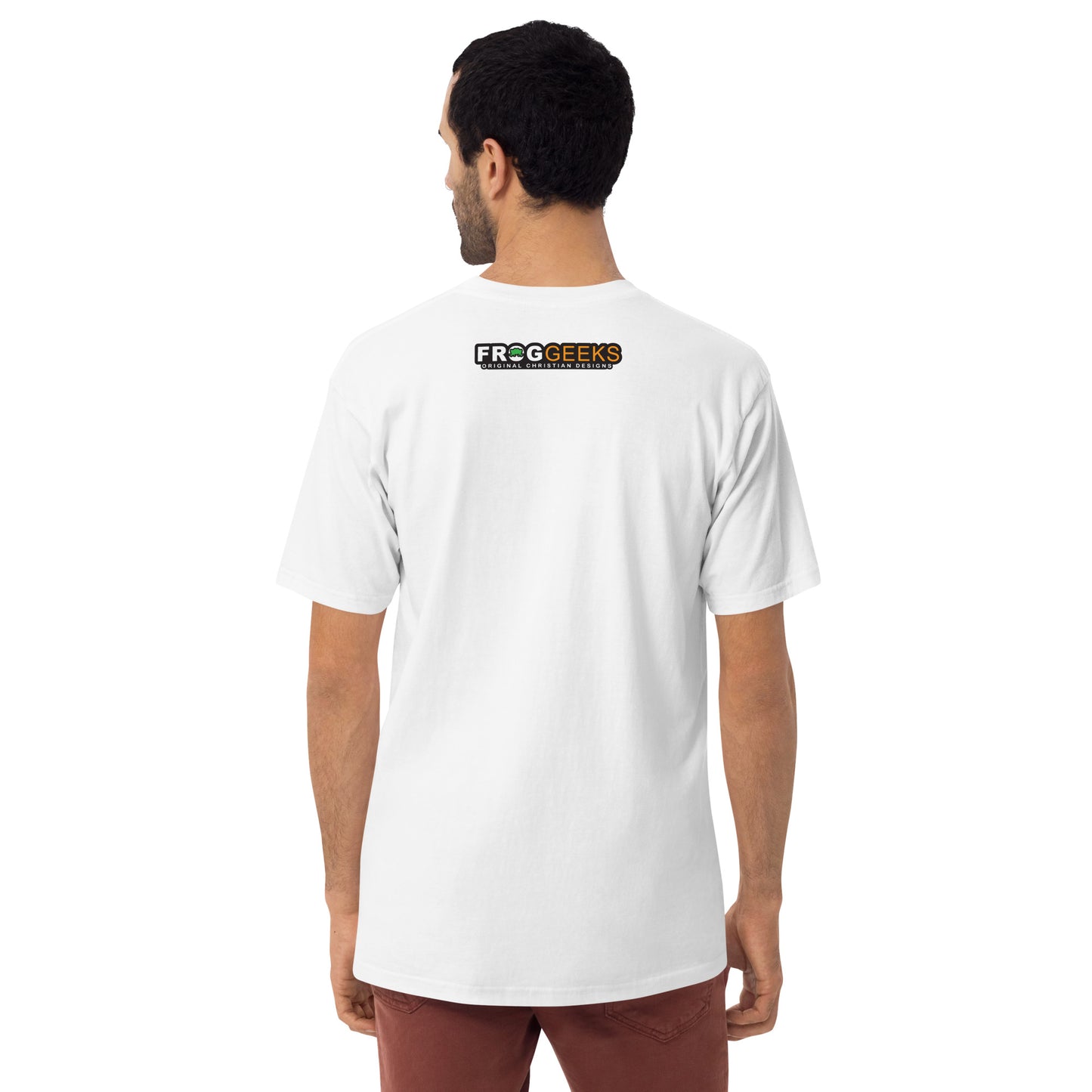 Men’s premium heavyweight tee - Always Bee Humble and Kind by Frog Geeks