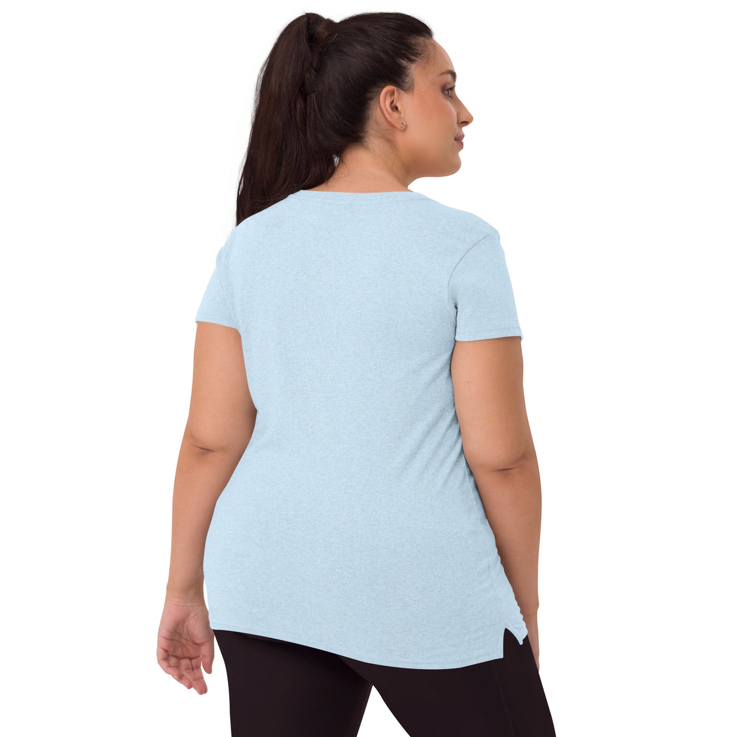 Women’s recycled v-neck t-shirt - Possumble by Frog Geeks
