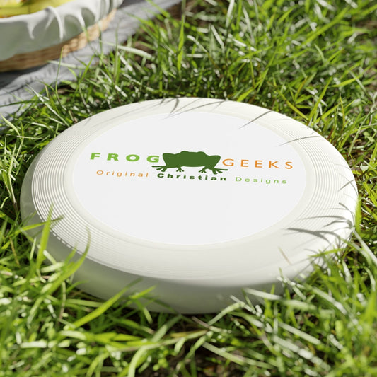 Frisbee - Frog Geeks Brand Logo