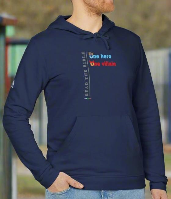 adidas Unisex Fleece Hoodie One Hero by Frog Geeks