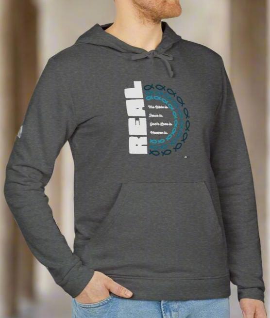 adidas Unisex Fleece Hoodie REAL by Frog Geeks