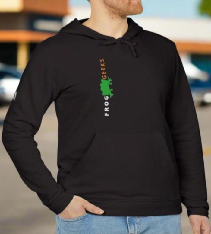 adidas Unisex Fleece Hoodie Frog Geeks Vert