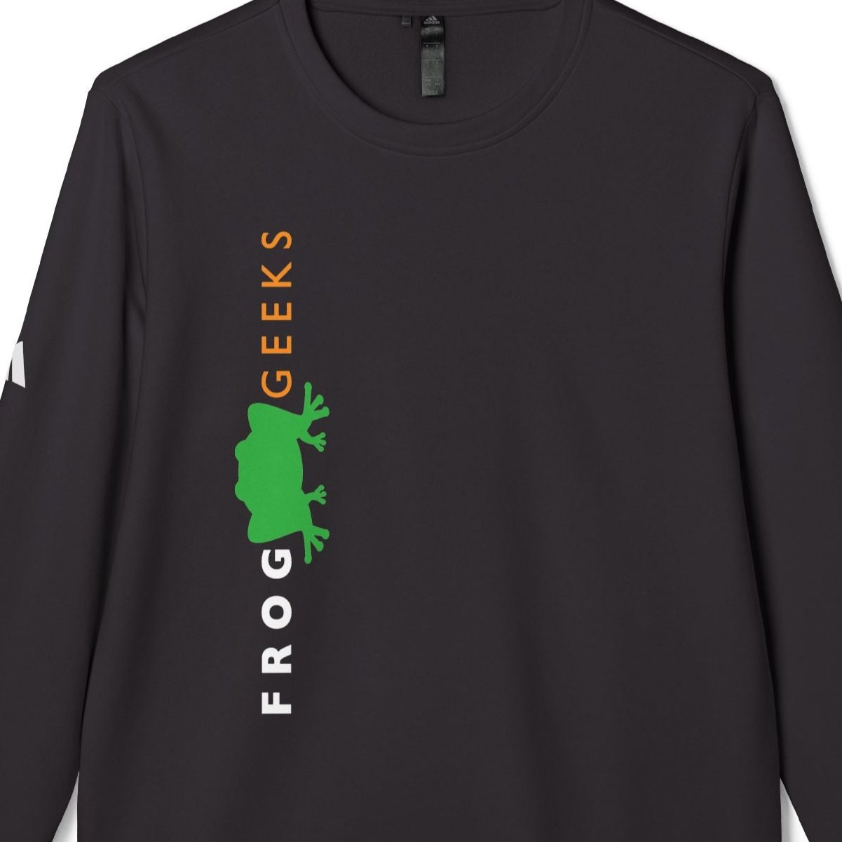 adidas Unisex Fleece Crewneck Sweatshirt Vert Frog Geeks