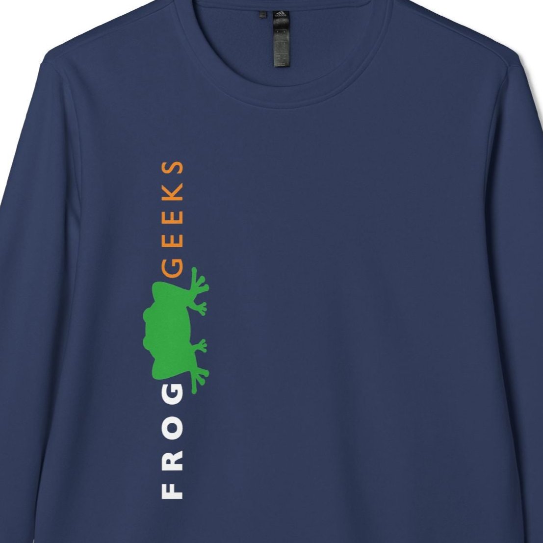 adidas Unisex Fleece Crewneck Sweatshirt Vert Frog Geeks