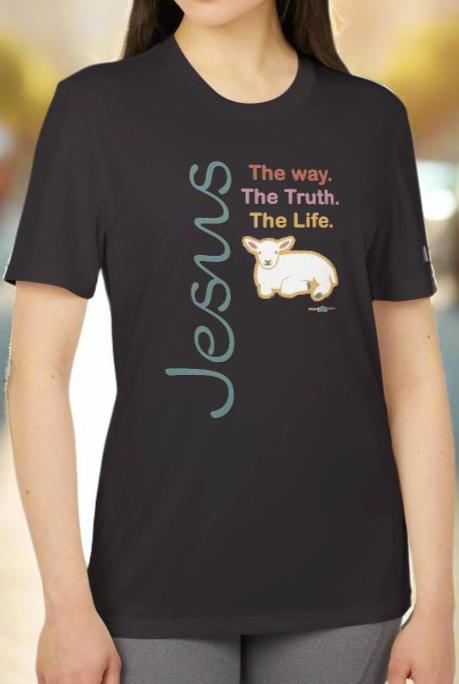 adidas Unisex Sport T-shirt Jesus by Frog Geeks