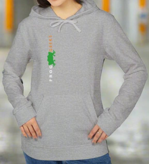 adidas Unisex Fleece Hoodie Frog Geeks Vert