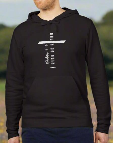 adidas Unisex Fleece Hoodie King of Kings by Frog Geeks
