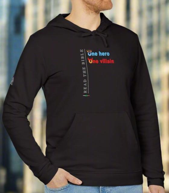 adidas Unisex Fleece Hoodie One Hero by Frog Geeks