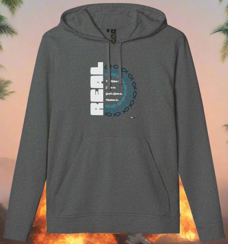 adidas Unisex Fleece Hoodie REAL by Frog Geeks