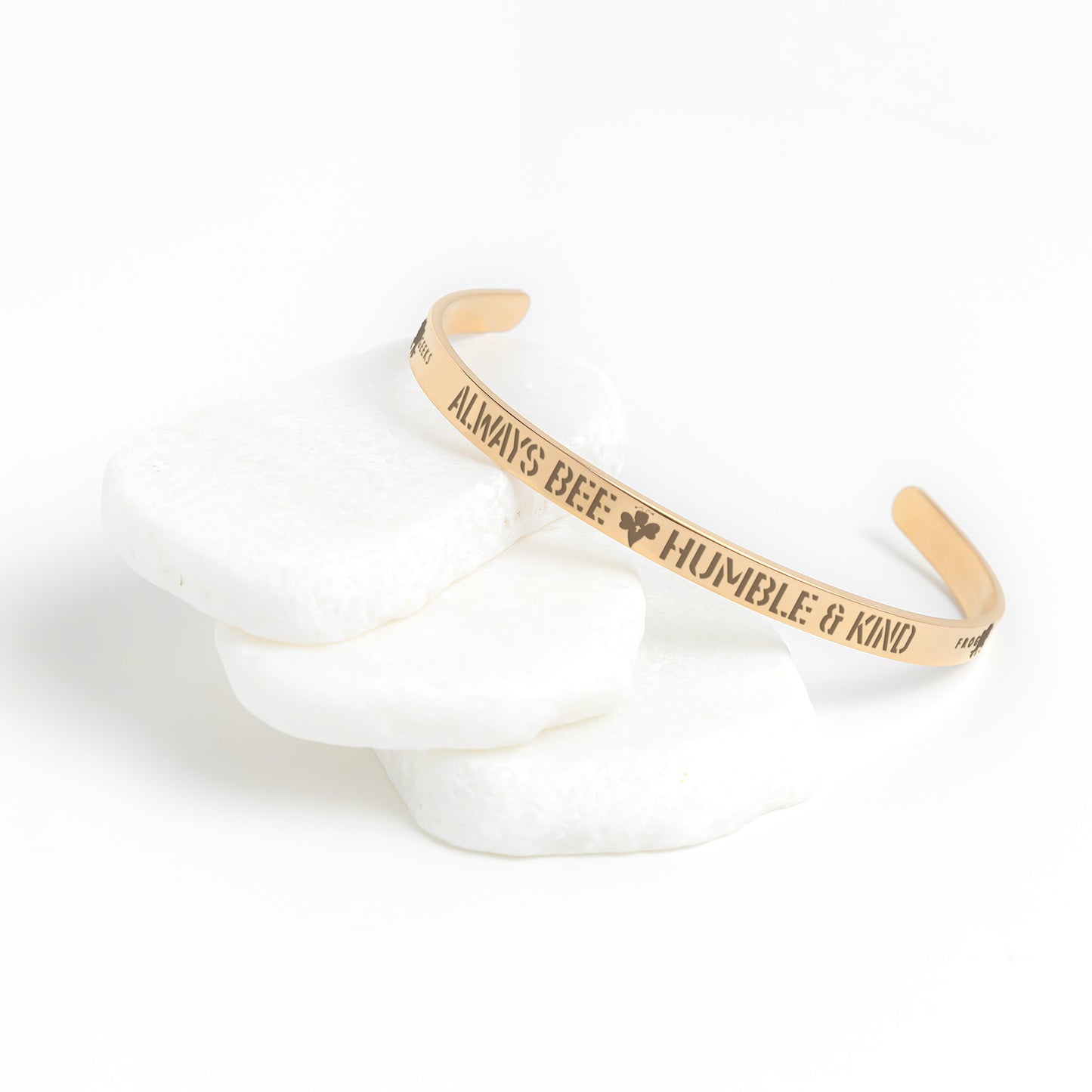 Always BEE Humble & Kind Bracelet by Frog Geeks