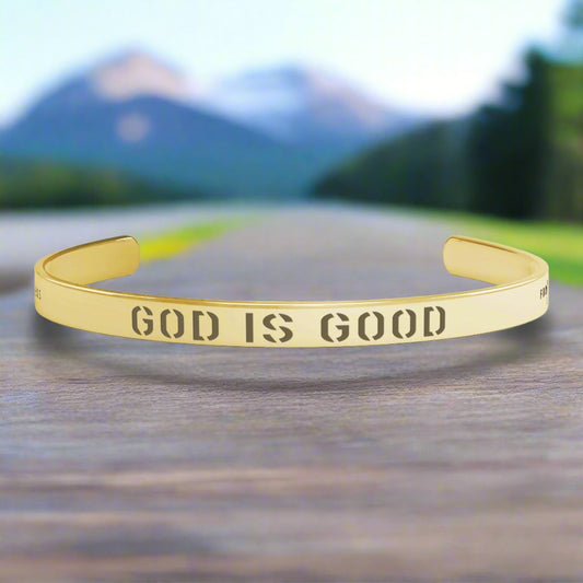 God is Good Bracelet by Frog Geeks