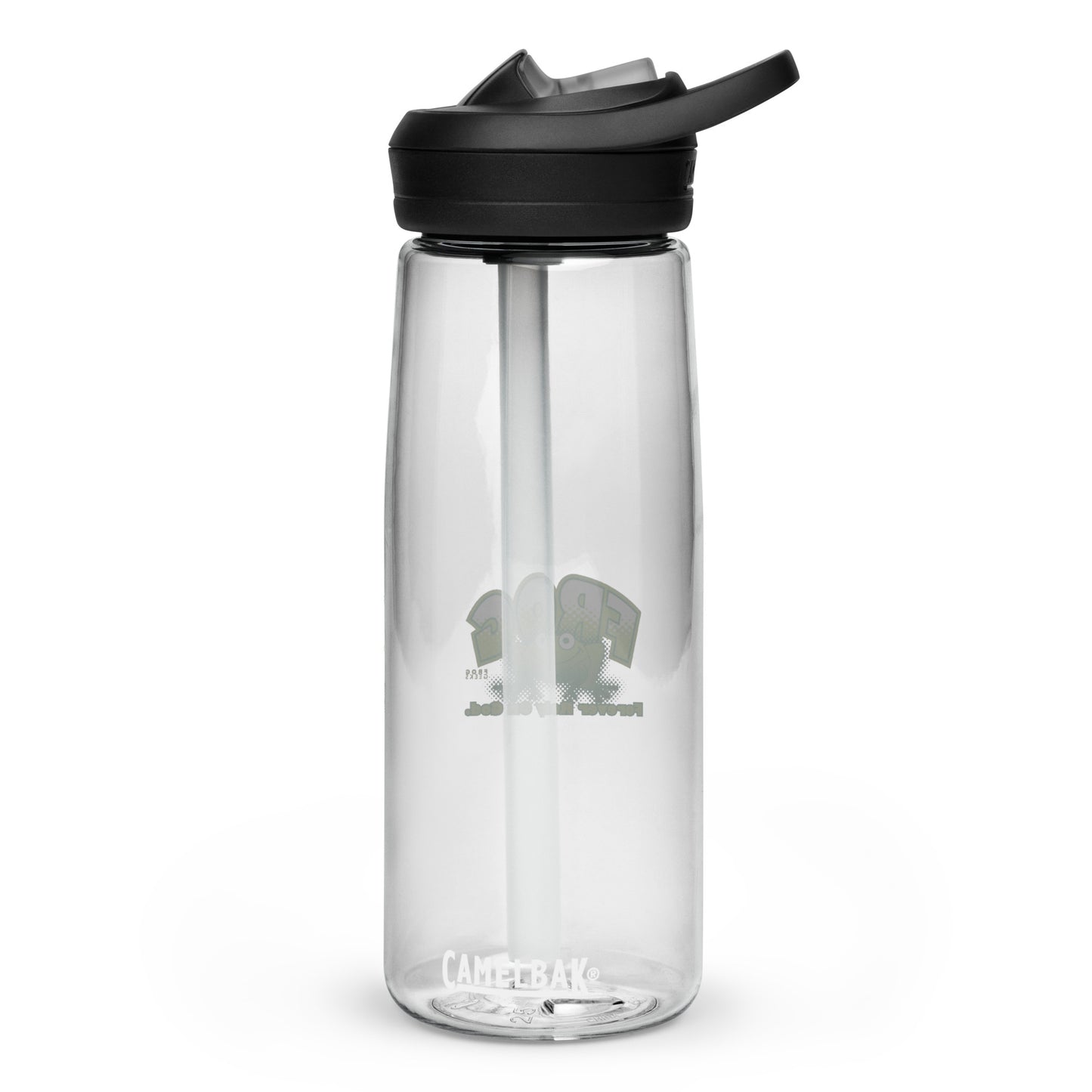 Sports water bottle - FROG Forever Rely On God