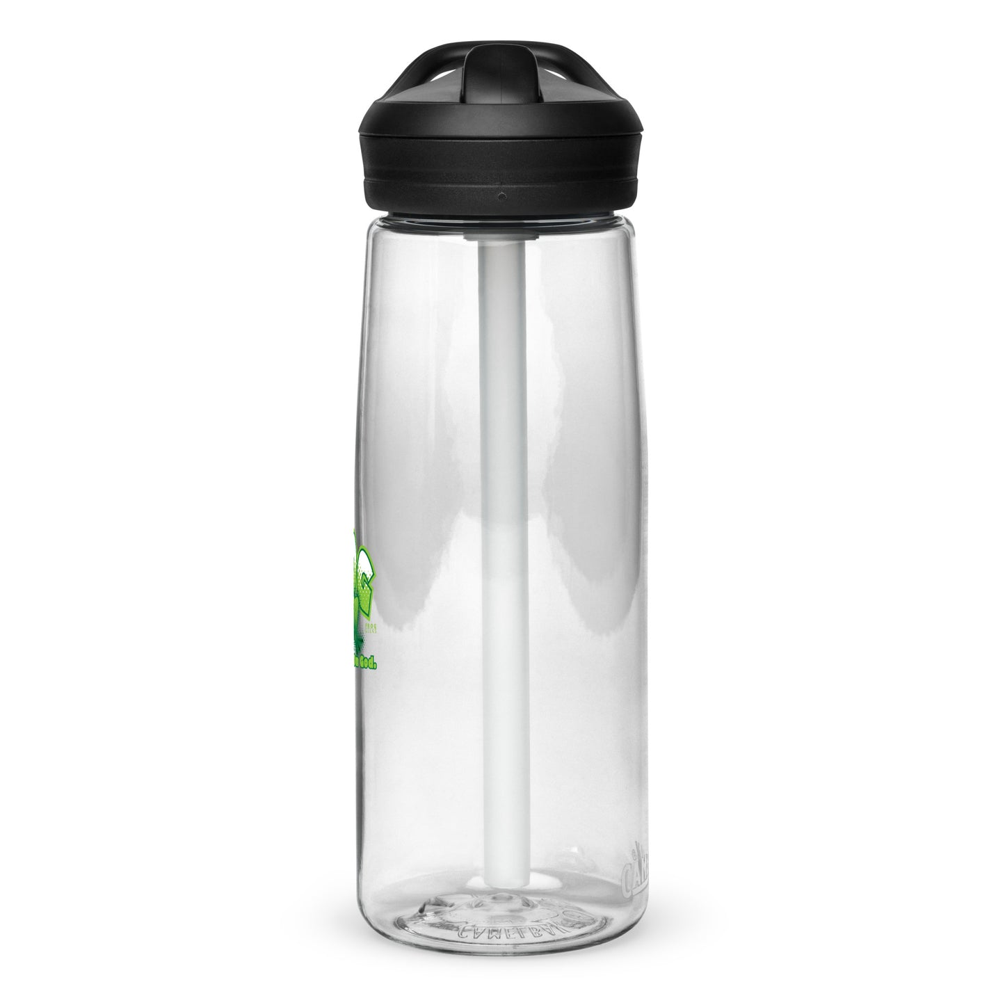 Sports water bottle - FROG Forever Rely On God