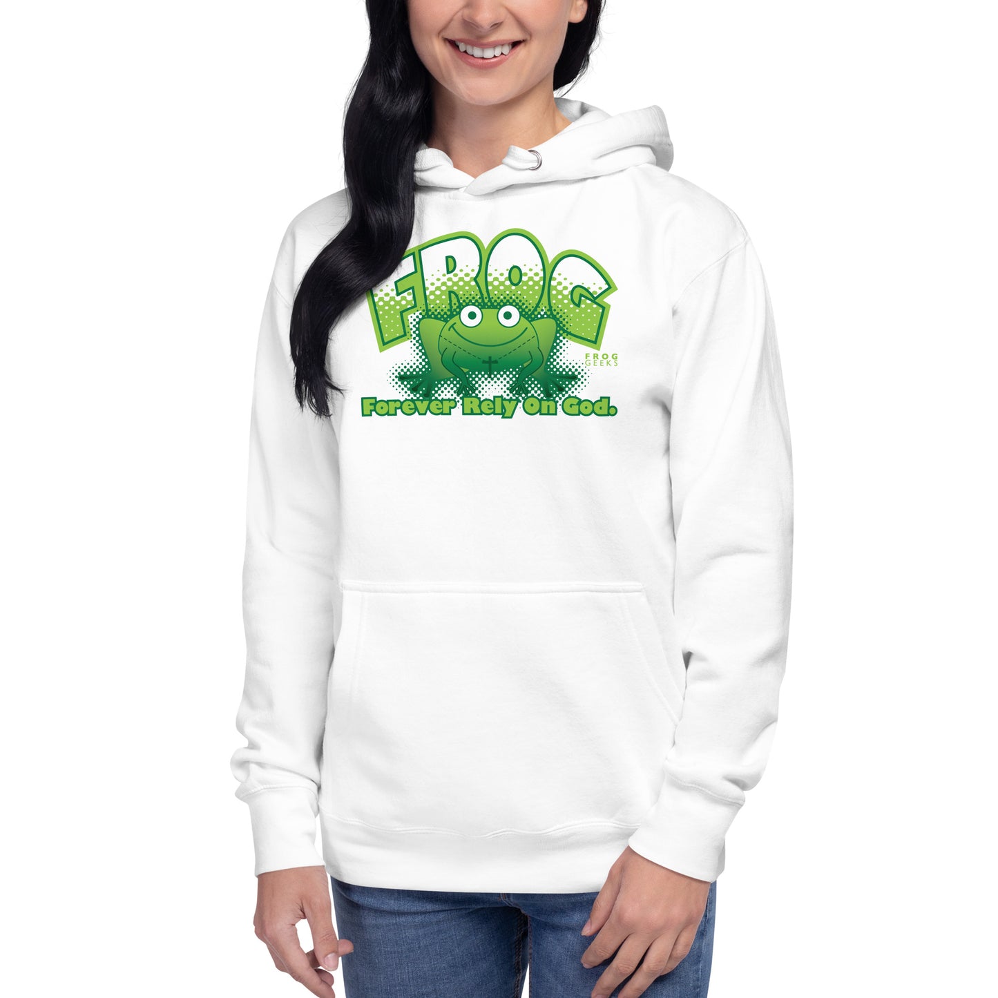 Unisex Hoodie - FROG by Frog Geeks Original Christian Designs
