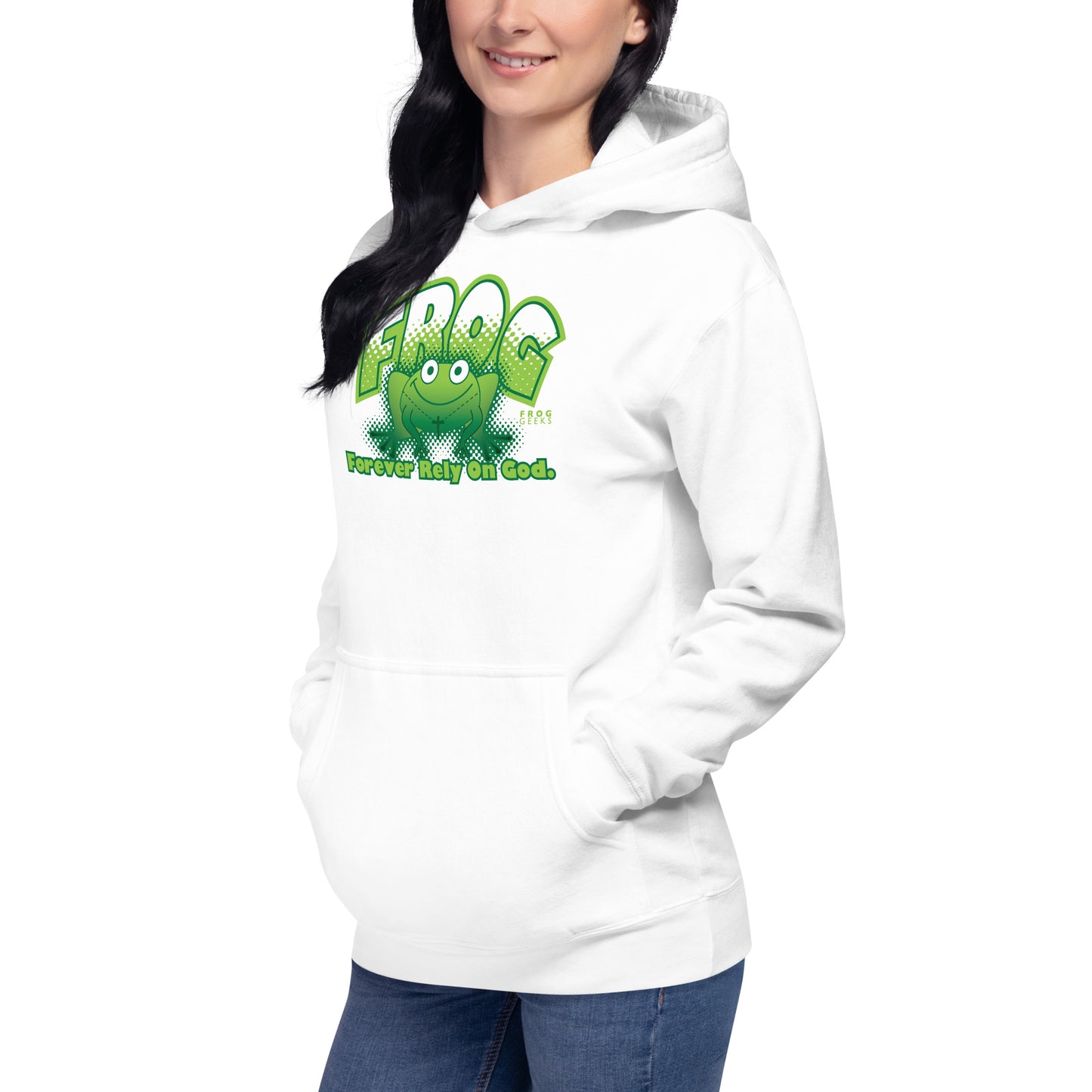 Unisex Hoodie - FROG by Frog Geeks Original Christian Designs