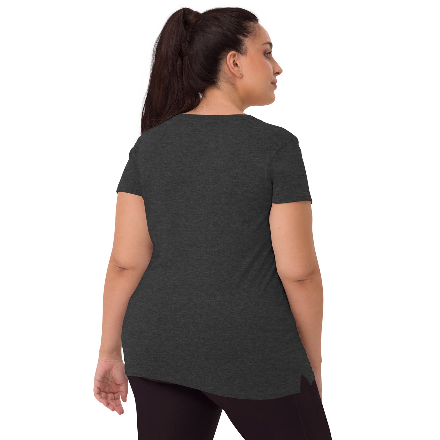 Women’s recycled v-neck t-shirt - Today is an Awesome Day by Frog Geeks