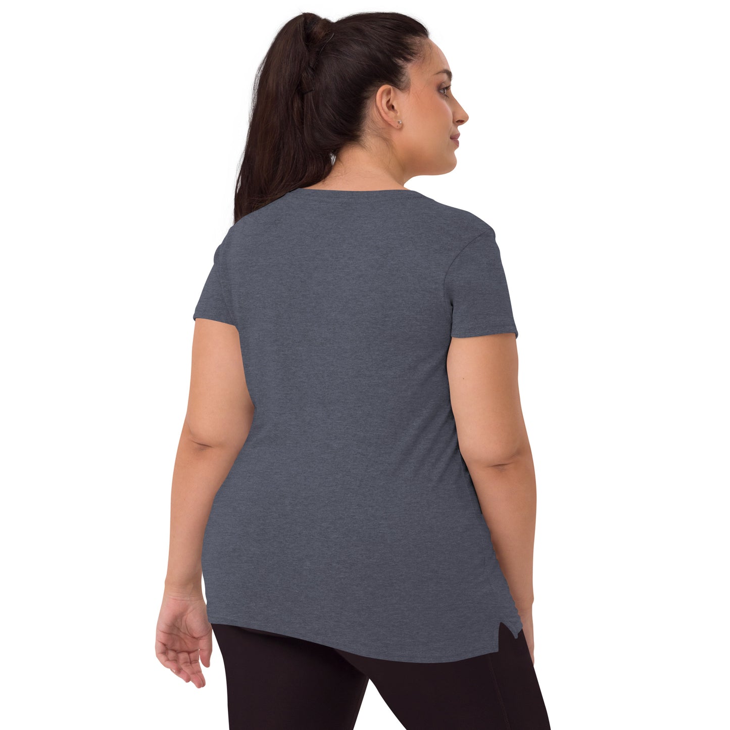 Women’s recycled v-neck t-shirt - Today is an Awesome Day by Frog Geeks